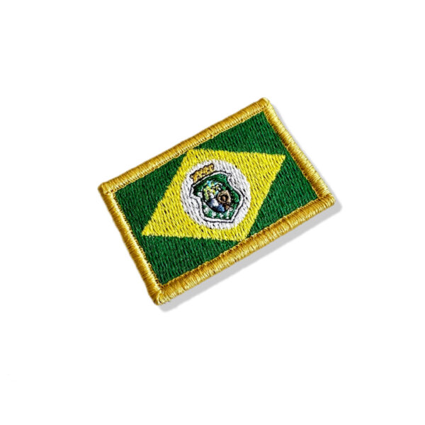 BE0427-011 Bandeira Ceará Patch Bordado 5,7x3,8cm - Image 3