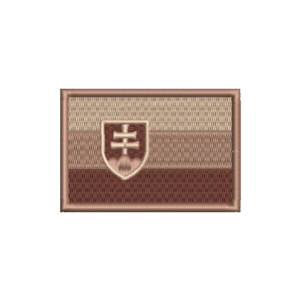 BP0197-004 Bandeira Eslováquia Patch Bordado 7,5x5,0cm - Image 8