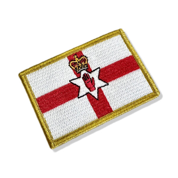 BP0215-001 Bandeira Irlanda do Norte Bordado 7,5x5,0cm - Image 3