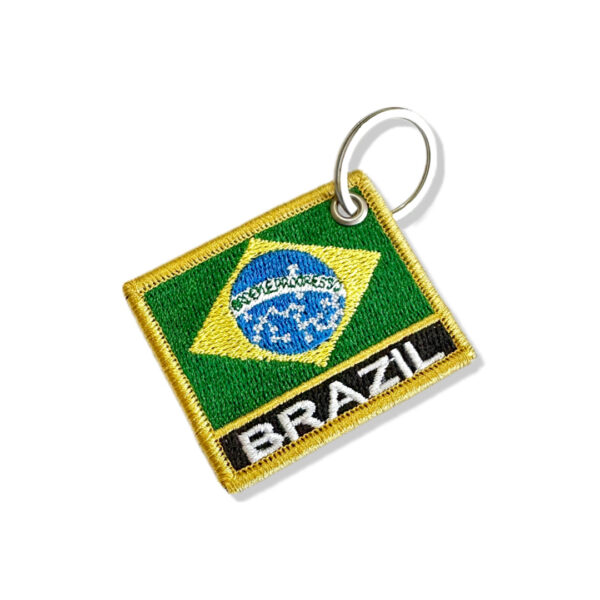 BP0403N-011 Bandeira Brasil Patch Bordado 5,7x4,8cm - Image 6