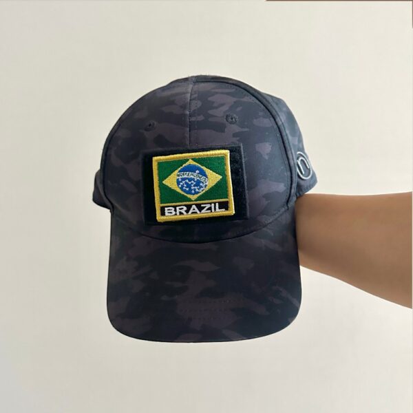 BP0403N-011 Bandeira Brasil Patch Bordado 5,7x4,8cm - Image 5