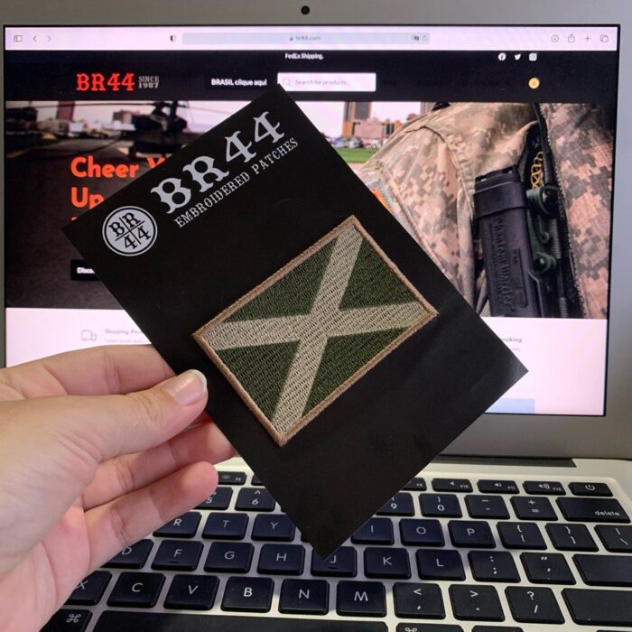 Scotland - Embroidery Flag Iron-in or Sew on Patch 3″×2″ - Image 3