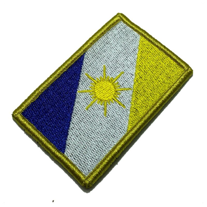 Tocantins Brazil – Embroidery Flag Patch With Hook Velcro®️ 3″×2″