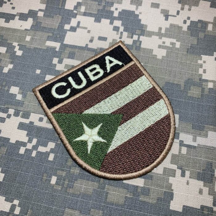 Cuba - Embroidery Flag Iron-in or Sew on Patch 2.68″×3.15″ - Image 2