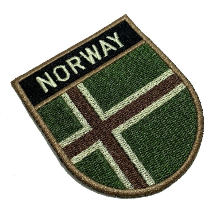 Norway – Embroidery Flag Iron-in or Sew on Patch 2.68″×3.15″