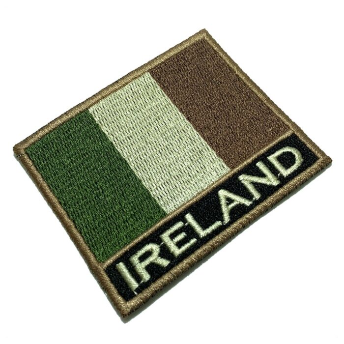 Ireland – Embroidery Flag Iron-in or Sew on Patch 3″×2.5″