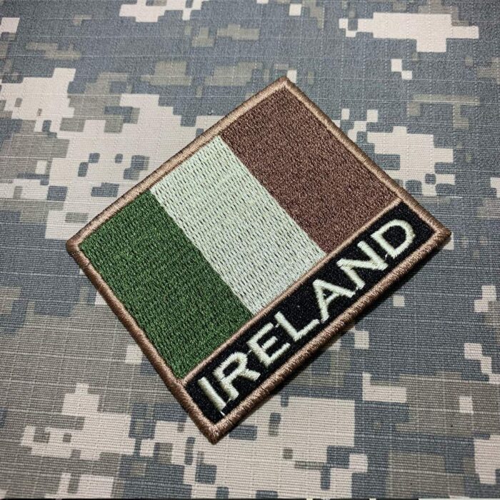 Ireland – Embroidery Flag Iron-in or Sew on Patch 3″×2.5″ - Image 2