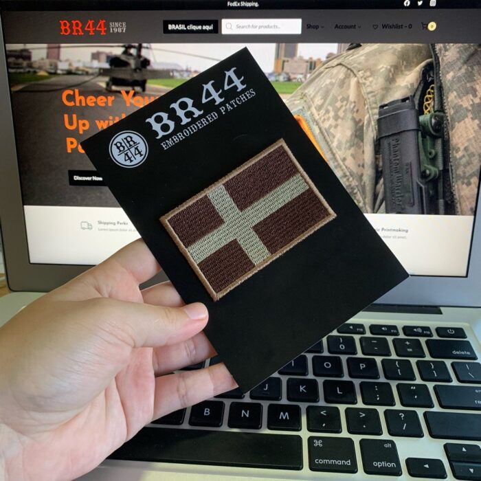 Sweden – Tactical Embroidery Flag Iron-in or Sew on Patch 3″×2″ - Image 3