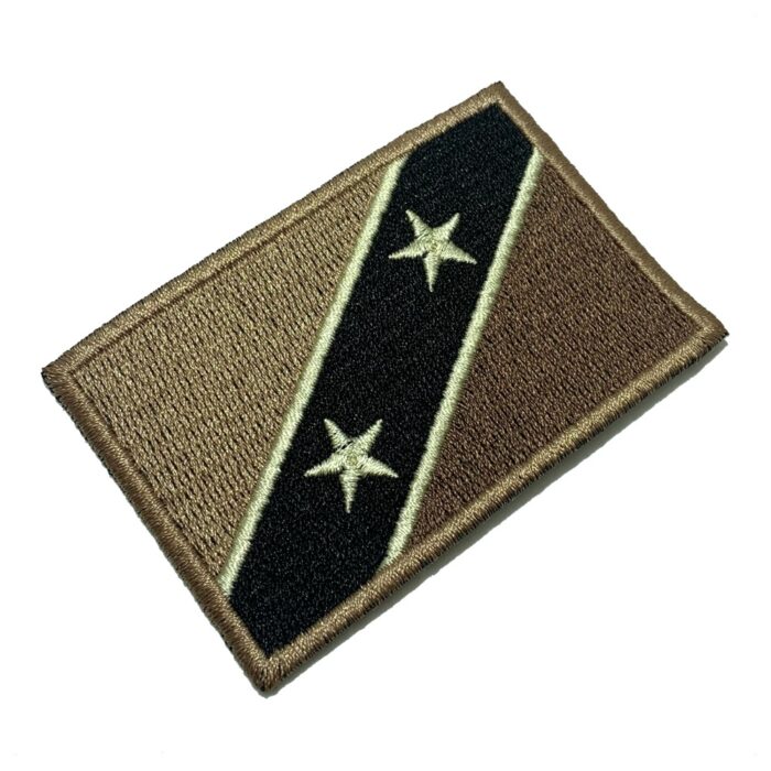 Saint Kitts and Nevis – Tactical Embroidery Flag Iron-in or Sew on Patch 3″×2″