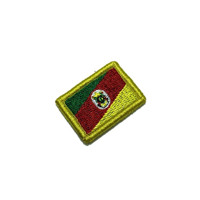 Rio Grande do Sul Brazil State – Embroidery Flag Patch With Hook Velcro®️ 1.5″x1″