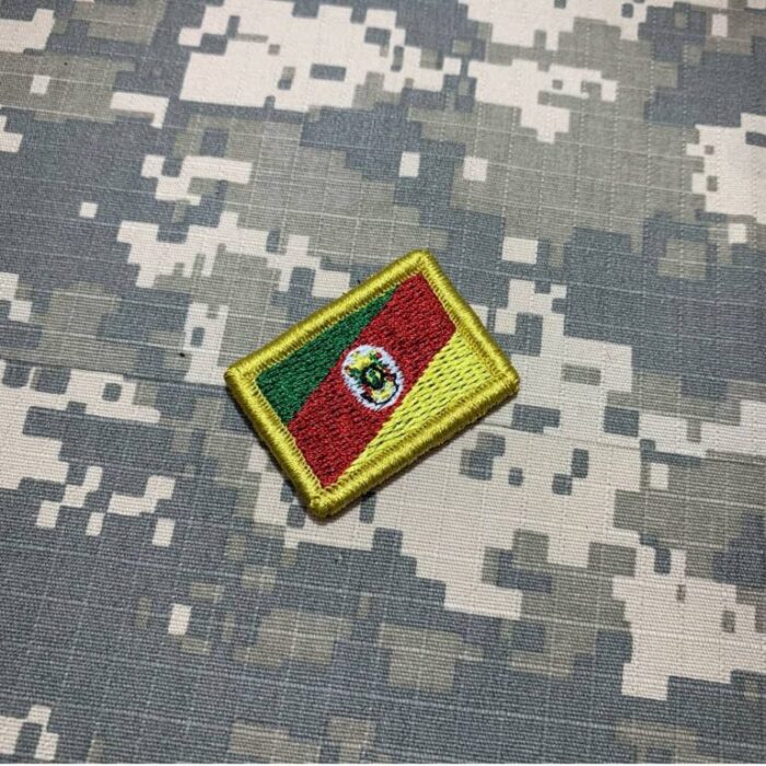 Rio Grande do Sul Brazil State – Embroidery Flag Patch With Hook Velcro®️ 1.5″x1″ - Image 2