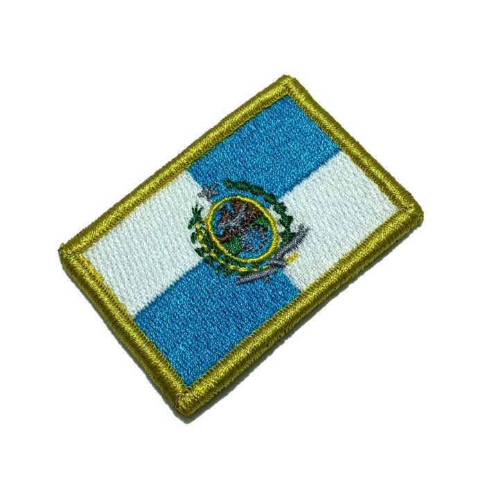Rio de Janeiro Brazil State – Embroidery Flag Patch With Hook Velcro®️ 2.2″×1.49″