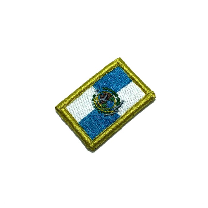 Rio de Janeiro Brazil State – Embroidery Flag Patch With Hook Velcro®️ 1.5″x1″