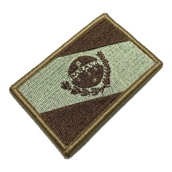 Paraná PR Brazil State – Tactical Embroidery Flag Patch With Hook Velcro®️ 3″×2″