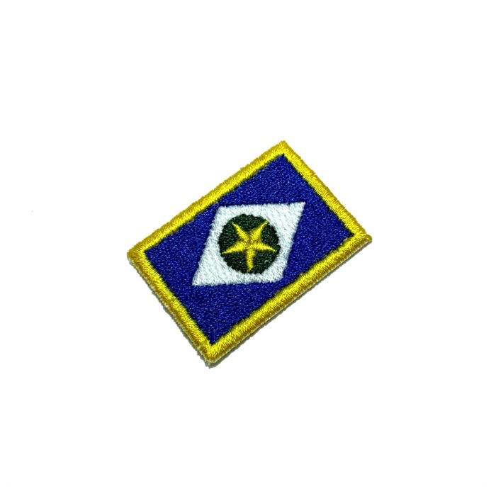Mato Grosso Brazil States – Embroidery Flag Iron-in or Sew on Patch 1.5″x1″