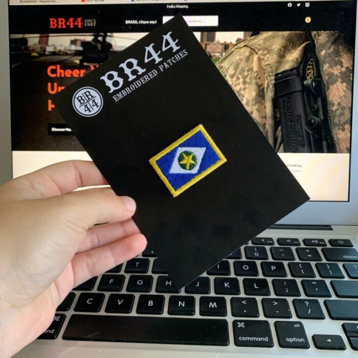Mato Grosso Brazil States – Embroidery Flag Iron-in or Sew on Patch 1.5″x1″ - Image 3