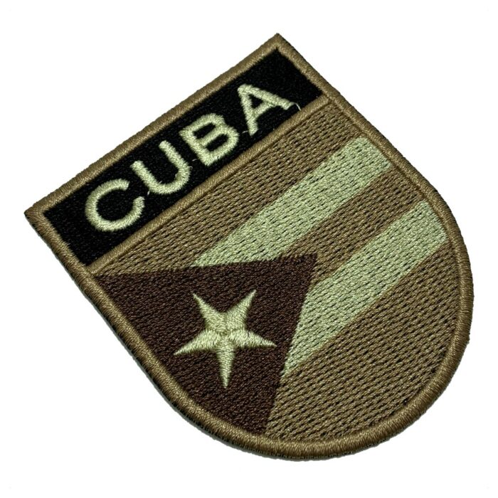 Cuba Country – Embroidery Flag Iron-in or Sew on Patch 2.68″×3.15″