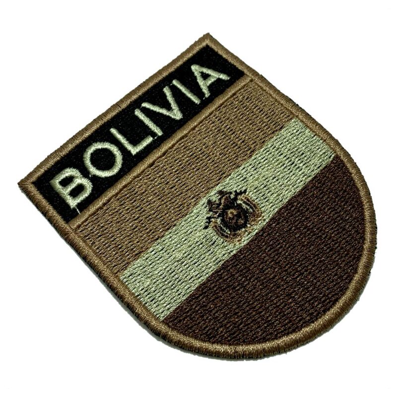 Bolivia Patch – Embroidery Flag Iron-in or Sew on Patch 2.68″×3.15″