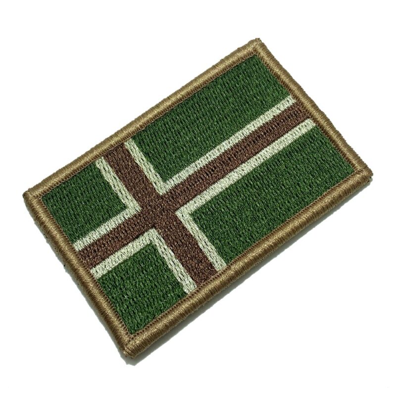 Norway Country - Tactical Embroidery Flag Patch With Hook Velcro®️ 3″×2″