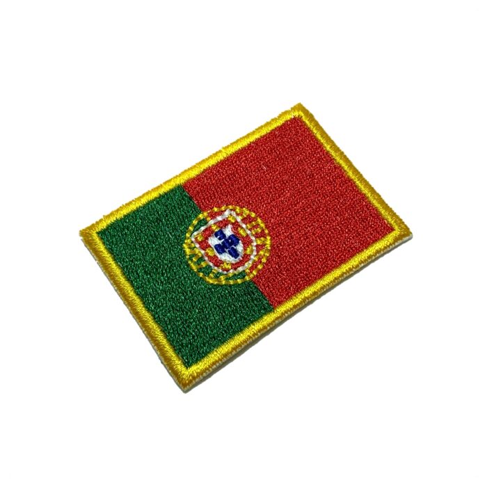 Portugal Country – Embroidery Flag Iron-in or Sew on Patch 2.25″×1.5″