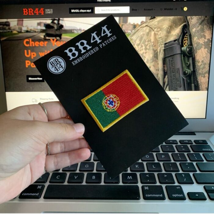 Portugal Country – Embroidery Flag Iron-in or Sew on Patch 2.25″×1.5″ - Image 3