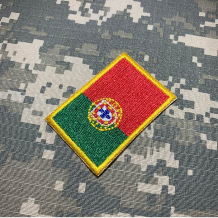 Portugal Country – Embroidery Flag Iron-in or Sew on Patch 2.25″×1.5″ - Image 2