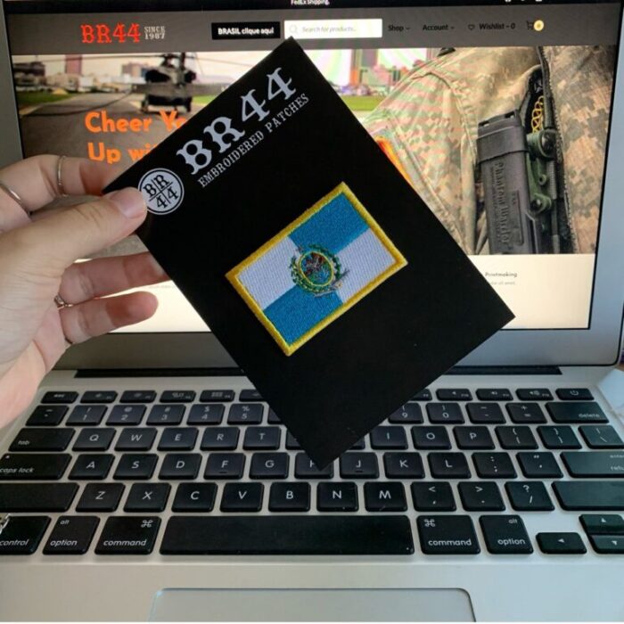 Rio de Janeiro Brazil State – Embroidery Flag Iron-in or Sew on Patch 2.25″×1.5″ - Image 3