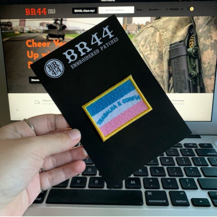 Espírito Santo Brazil State – Embroidery Flag Iron-in or Sew on Patch 2.25″×1.5″ - Image 3