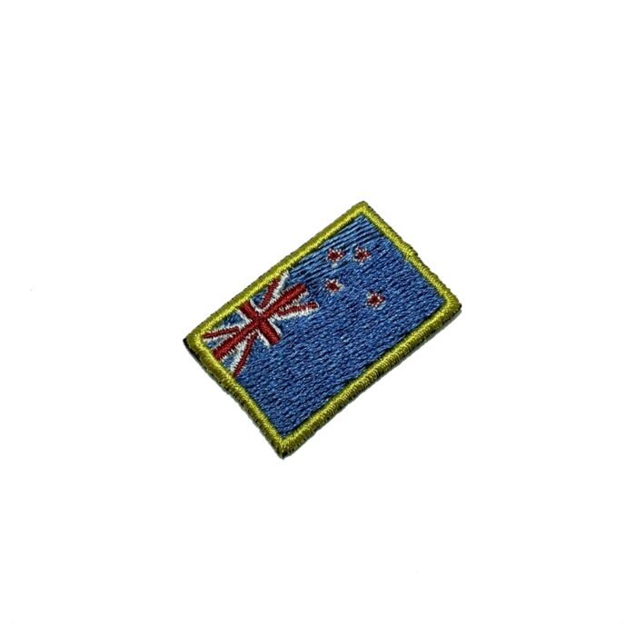New Zealand Country – Embroidery Flag Iron-in or Sew on Patch 1.5″x1″