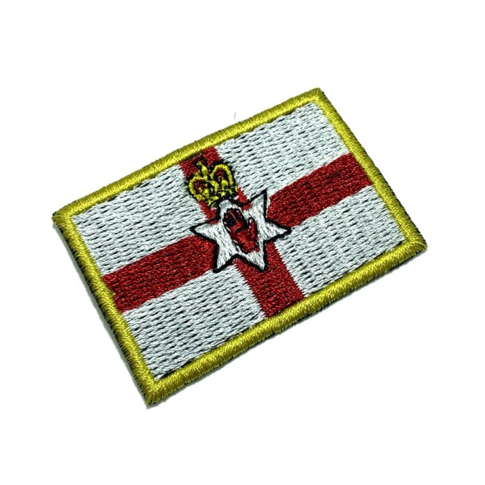 Northern Ireland Country – Embroidery Flag Iron-in or Sew on Patch 2.25″×1.5″