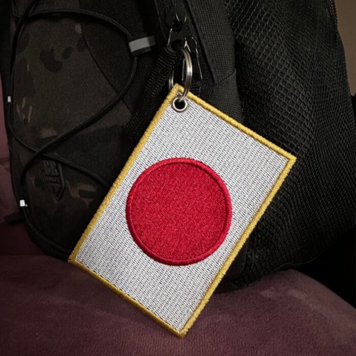 Japan Embroidery Flag Patch 4"×2.67" - Image 4