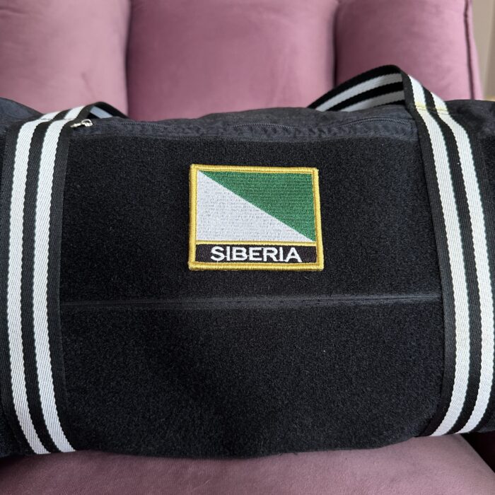 Siberia Embroidery Flag Patch 3"x2.5" - Image 4