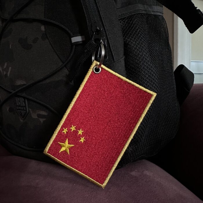 China Embroidery Flag Patch 4"×2.67" - Image 3