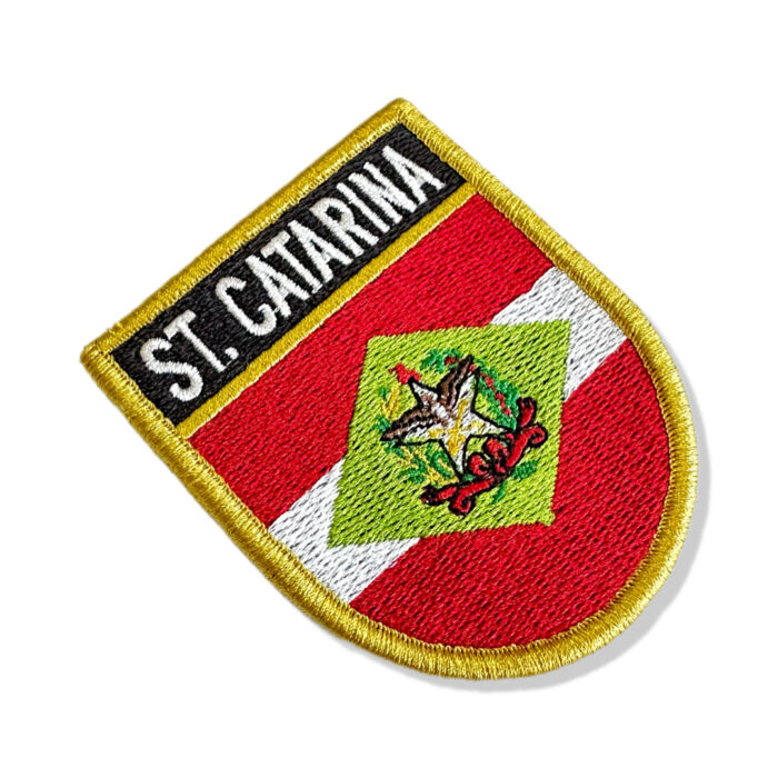 BE0168E-001 Santa Catarina Brasil Flag Embroidery Patch 2.68×3.15 - Image 7