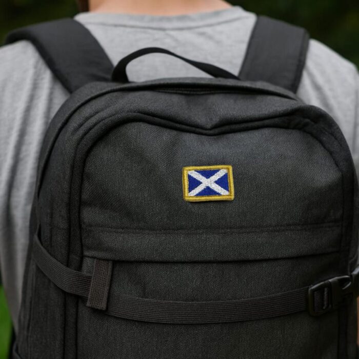 BP0004-031 Scotland Flag Embroidery Patch 1.5x1 in - Image 7