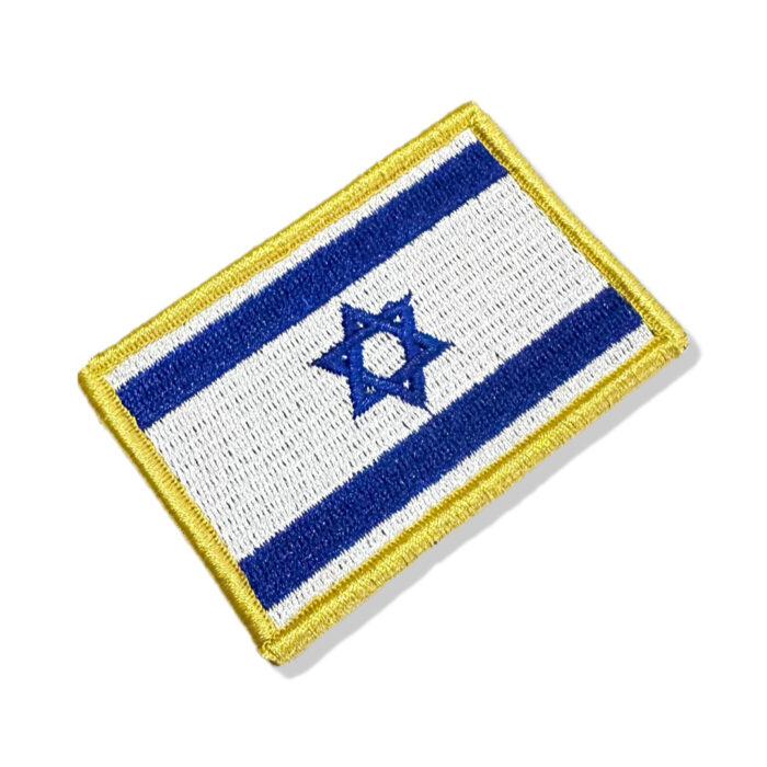 BP0009-001 Israel Flag Embroidery Patch 3"x2" - Image 7