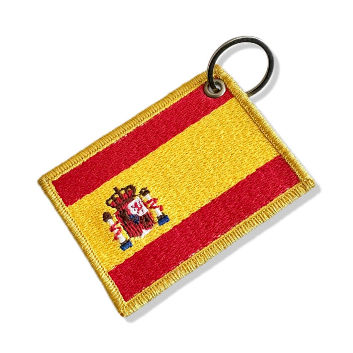 BP0084-001 Spain Flag Embroidery Patch 3"x2" - Image 5