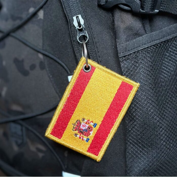 BP0084-001 Spain Flag Embroidery Patch 3"x2" - Image 6