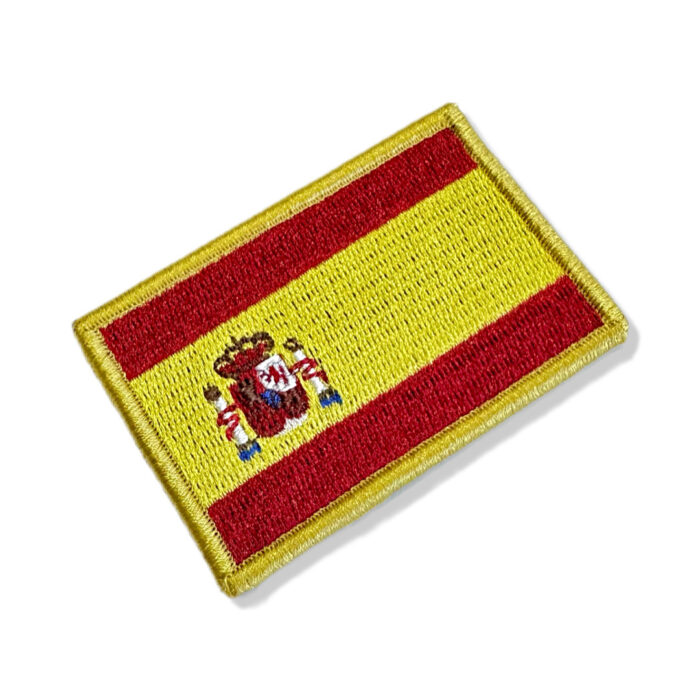 BP0084-001 Spain Flag Embroidery Patch 3"x2" - Image 3