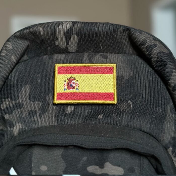 BP0084-001 Spain Flag Embroidery Patch 3"x2" - Image 4