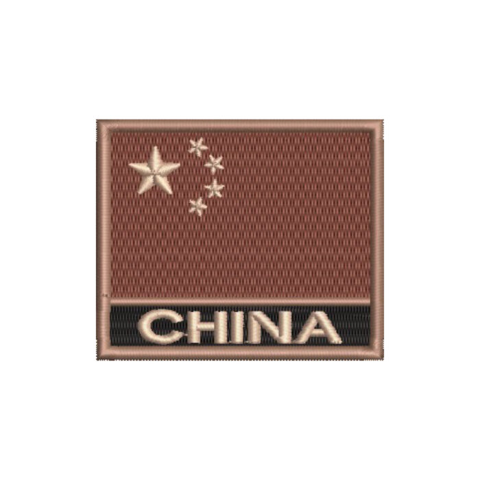 BP0195N-004 China Flag Embroidery Patch 3"×2.5" - Image 7