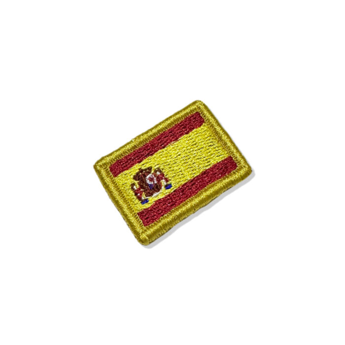 BP0084-031 Spain Embroidered Flag Patch 1.5"x1" - Image 3