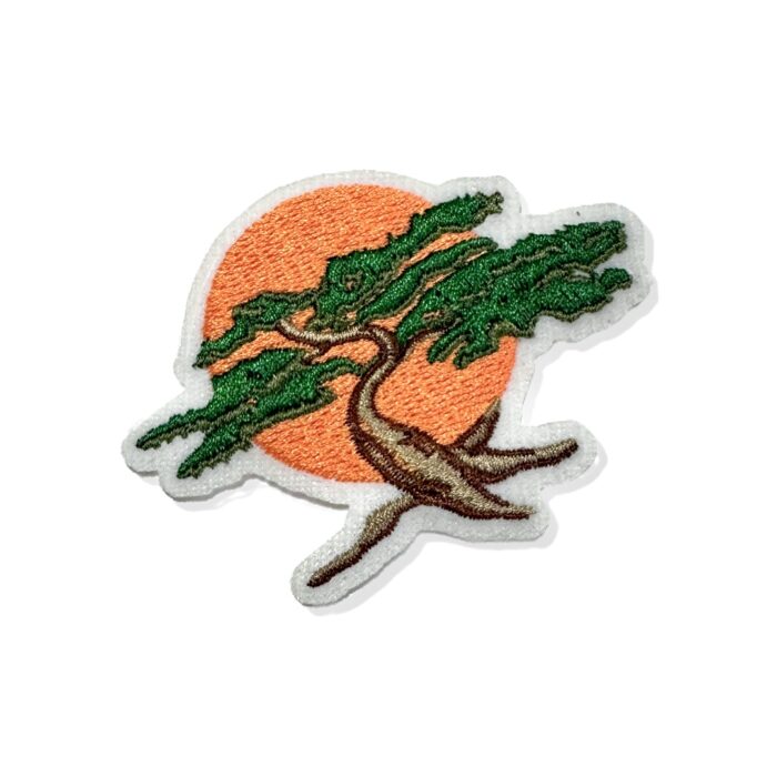 AM0245-011 Okinawa Karate Japan Embroidered Patch 3.14"x2.36"