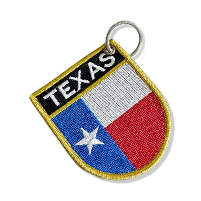 BE0415E-001 Texas USA Embroidered Patch Flag 2.68"×3.15" - Image 5