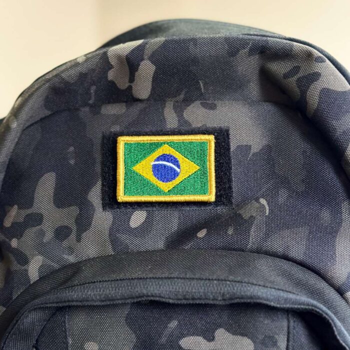 BP0405-011 Brasil Embroidered Flag Patch 2.25"×1.5" - Image 4