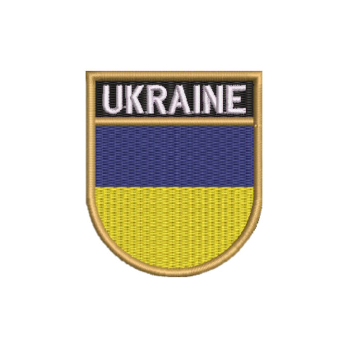 BP0408E-001 Ukraine Embroidered Flag Patch 2.68"×3.15" - Image 7