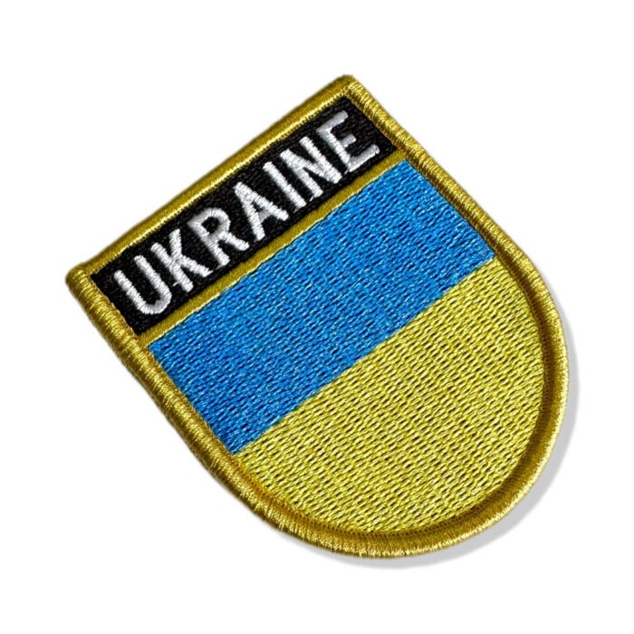 BP0408E-001 Ukraine Embroidered Flag Patch 2.68"×3.15" - Image 3