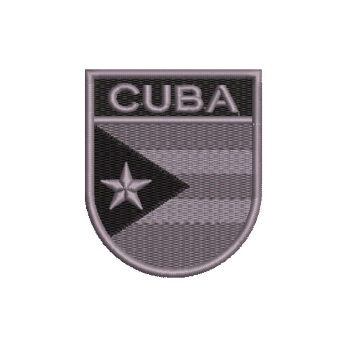 BP0010E-002 Cuba Embroidered Flag Patch 2.68"×3.15" - Image 7