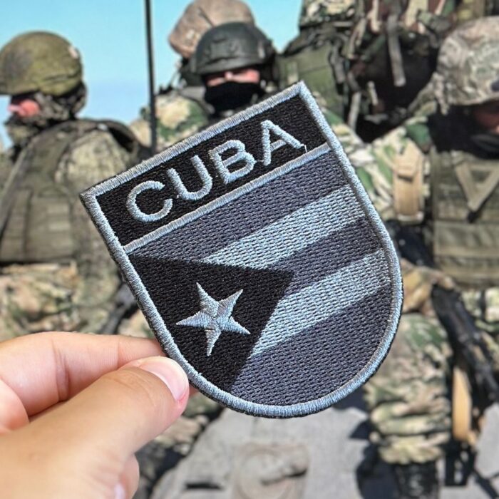 BP0010E-002 Cuba Embroidered Flag Patch 2.68"×3.15" - Image 2