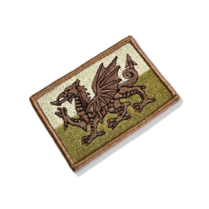 BP0190-003 Wales Embroidered Flag Patch 3"x2" - Image 3